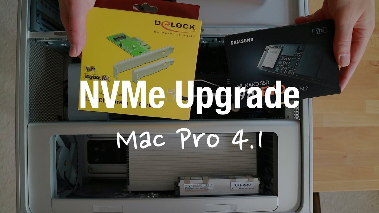 4.1 and 5.1 Bootable SSD Upgrade (Mojave Fresh Install) - YouTube