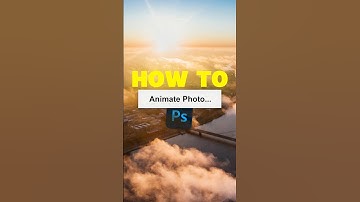 How To Animate Still Images In Photoshop! #photoshop