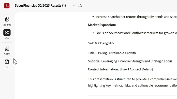 Acrobat Studio Finance Demo | Adobe Acrobat