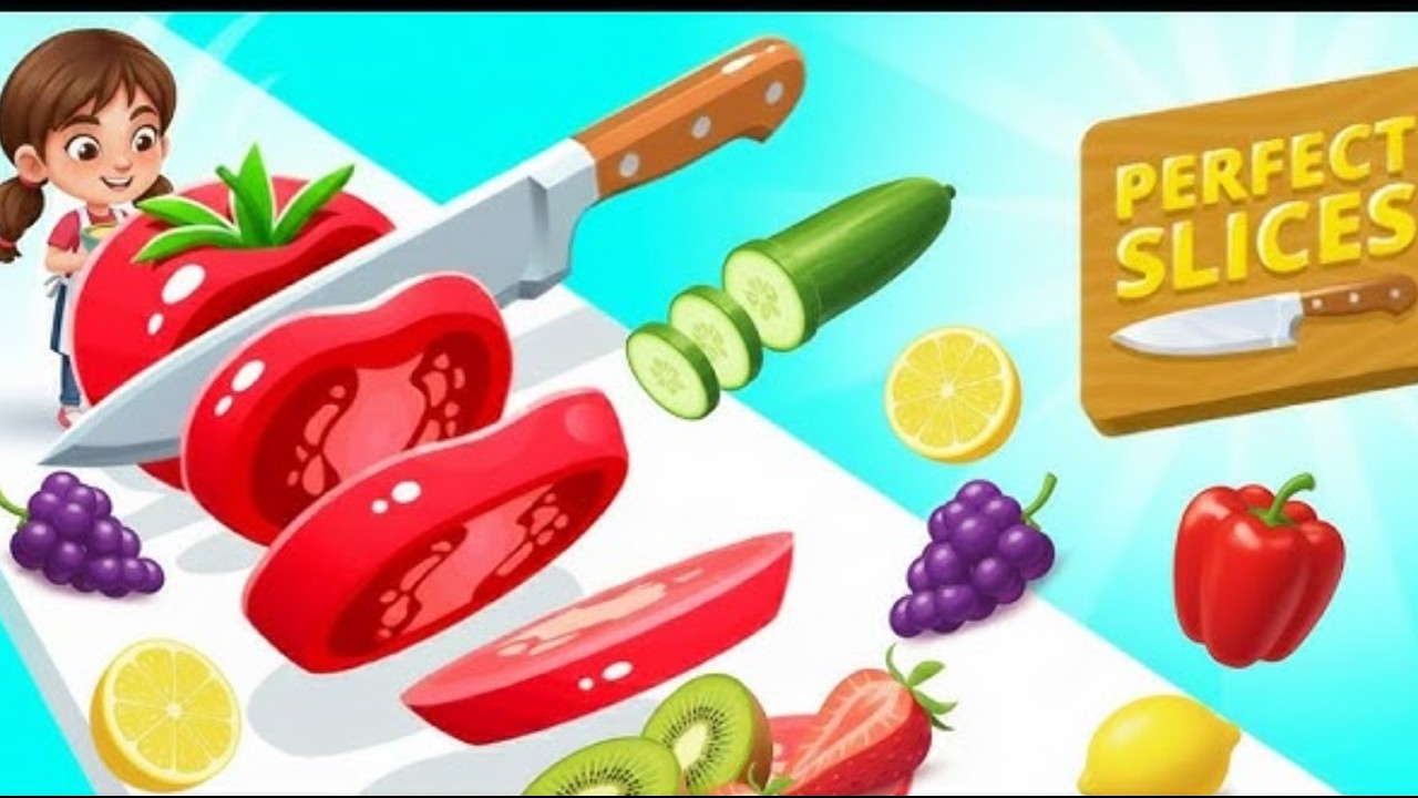 Perfect slices gameplay mobile🥭🌶️🍆 || part_7