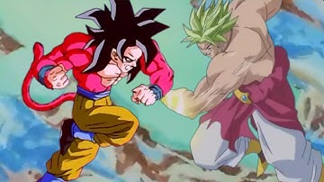 Broly VS SSJ4 Goku ブロリー VS スーパーサイヤ人4 孫悟空