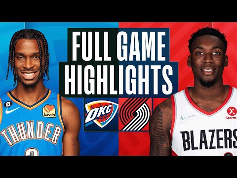 Game Recap: Thunder 118, Trail Blazers 112