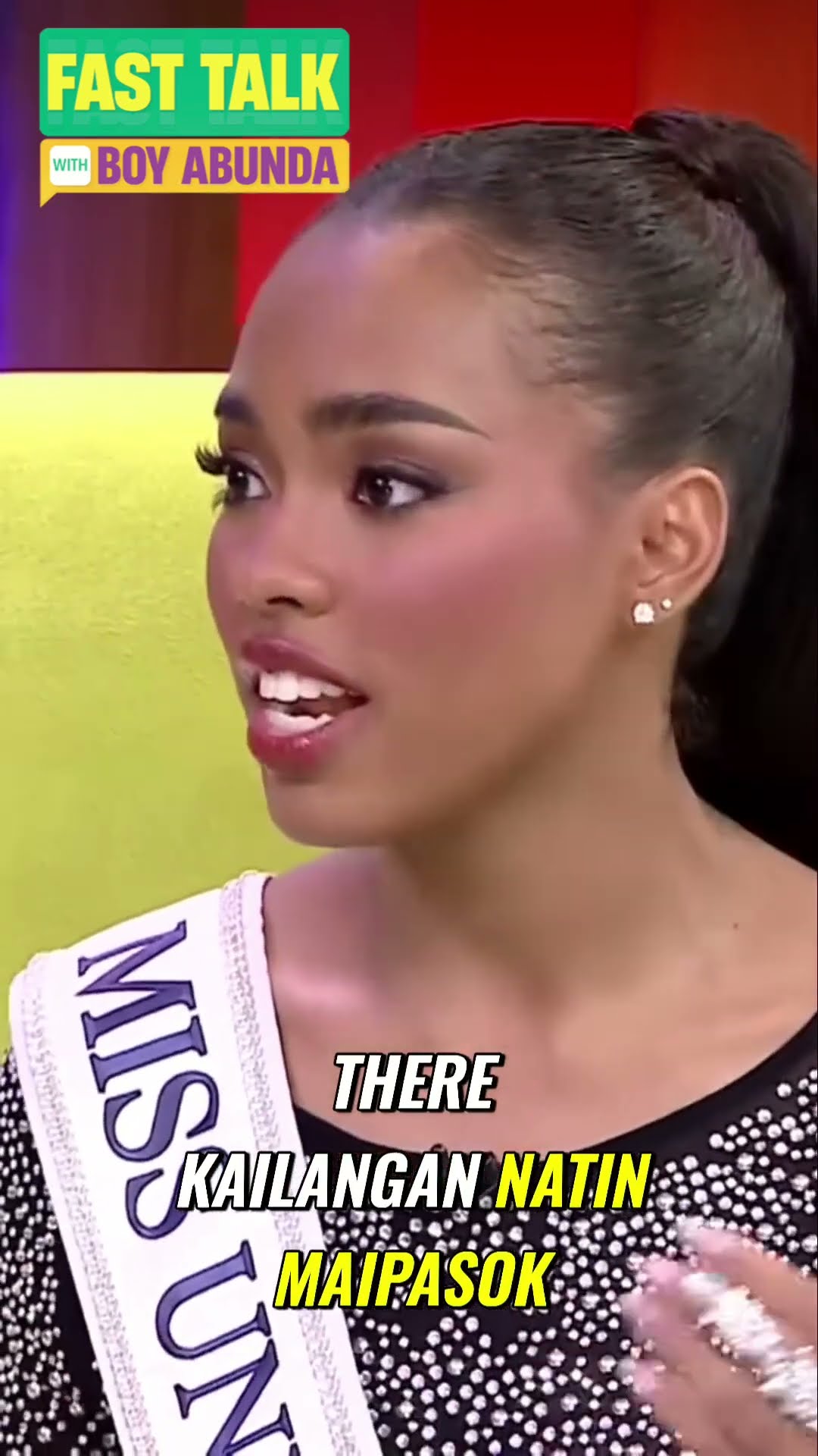 Ang stunning concept sa national costume ni Chelsea Manalo! #shorts | Fast Talk with Boy Abunda