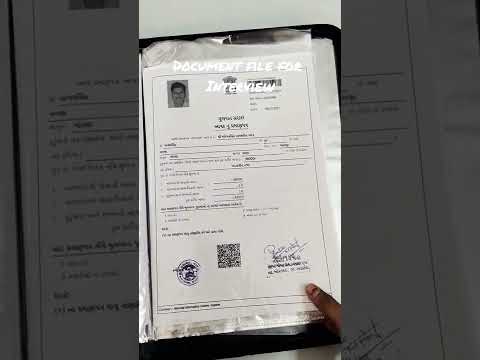 Document file for