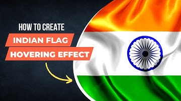 6 - How To Create Indian Flag Animation using HTML and CSS