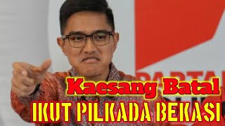 🇲🇨 LIVE | Kaesang Batal Ikut Pilkada Kota Bekasi | Bursa Pilkada 2024