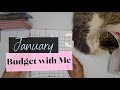 January Budget With Me | Cash Envelopes | Sinking Funds | Teacher Pay