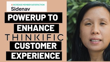 How SideNav Powerup by Thinkific Expert Rob Galvin Can Enhance the Customer Experience & Demo
