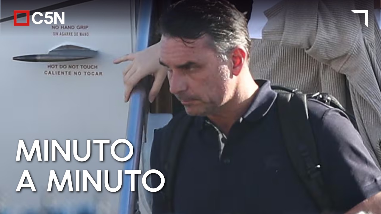 CRONOLOGÍA de la FUGA de BOLSONARO desde IGUAZÚ | IMÁGENES EXCLUSIVAS DE C5N