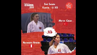 Merve Çoban Altin Madalyaya Uzandi.