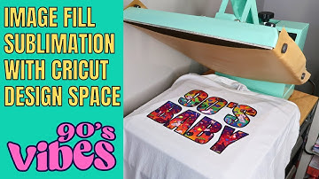How to sublimate in Cricut Design Space Photo fill