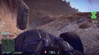 How to drive a Harasser in Planetside 2.