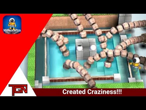 Created Craziness!!!!!!! 4 Custom Scannable Mekorama Levels Mekorama Gameplay