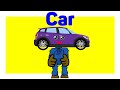 Learn transport names  kids simple song