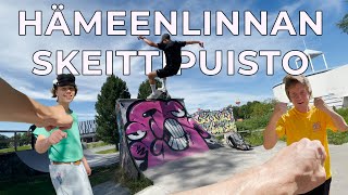 HÄMEENLINNAN SKEITTIPUISTO DIY | Skeittipuistot Suomessa