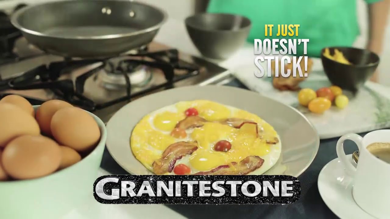 Granitestone 5-Piece Nonstick Pots and Pans Cookware Set - 20373061