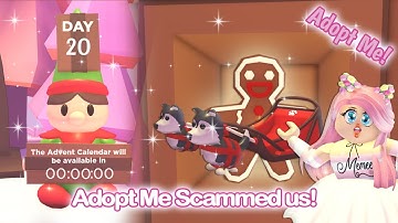Adopt Me Scammed Us Husky Sled Advent Calendar #AdoptMe #AdoptMeUpdate #adventcalendar #roblox