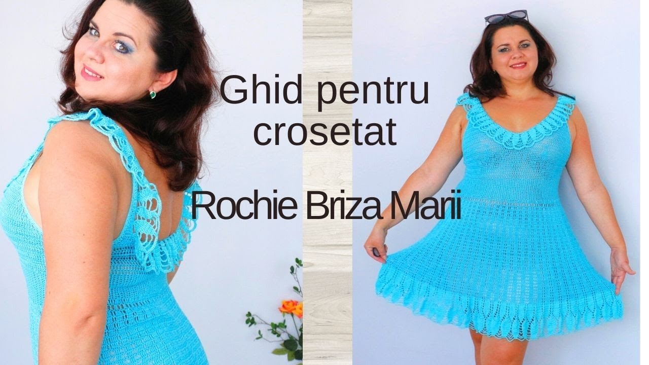 Ghid Rochie crosetata Briza Marii