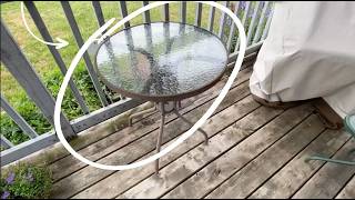 The GENIUS new shower curtain porch hack everyone's copying this summer!