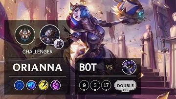 Orianna Bot vs Veigar - EUW Challenger Patch 9.19