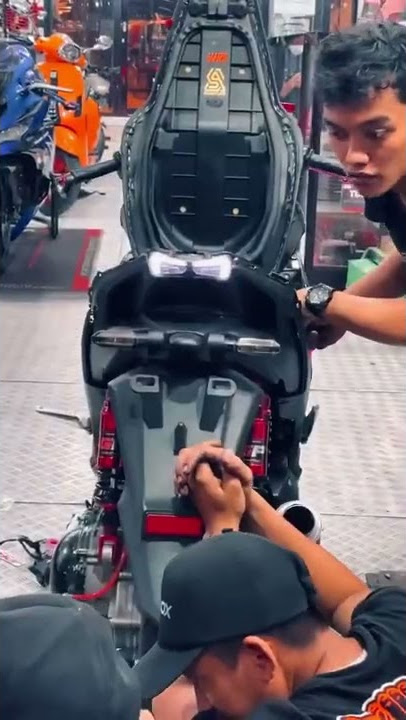 story wa aerox modifikasi terbaru