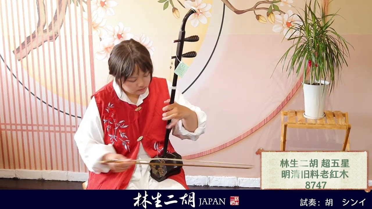 二胡　林生二胡　美品　東アフリカ紅木　三星 三星 東アフリカ紅木 - 林生二胡 日本支社