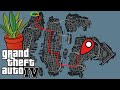 Can you take a FLOWER POT across the map in GTA IV?