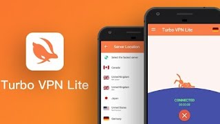Turbo VPN lite New Application for al the Android Devices to get more faster Internet Browsing speed screenshot 4