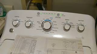 Fixing Unbalanced Load on GE washer  Washer Not Draining Water or Spinning | Model GTW460ASJ5WW