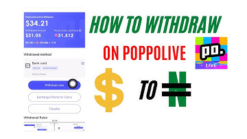 HOW TO WITHDRAW FUNDS FROM POPPOLIVE | Make Money Online From Nigeria (Bind account)