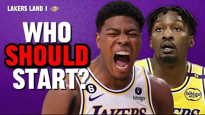 Lakers Dilemma: Should Rui Hachimura or Dorian Finney-Smith Start? | Lineup Debate Heats Up