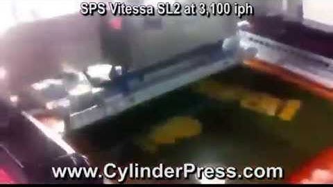SPS™ Vitessa SL2 live production speed running at 3100 IPH