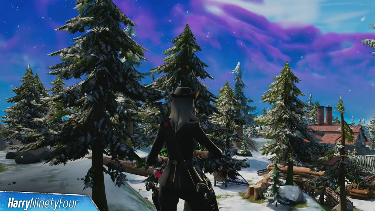 Где найти лесные сосны в Fortnite