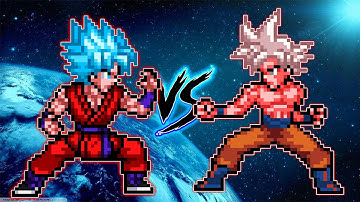 ⚔(NEW) GOKU SSB KAIOKEN X10 VS GOKU MUI KAIOKEN X10 OP IN JUMP FORCE MUGEN