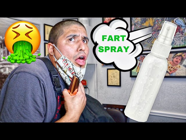 FART SPRAY PRANK  MY CLIENTS ARE REAL ONES! 🤣💯 