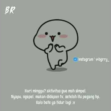 Status WA ( hari minggu )