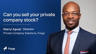 Can You Sell Your Private Company Stock?