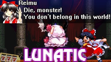 Touhou 6 - Embodiment of Scarlet Devil Lunatic No Bomb (Reimu B)
