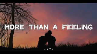 More Than A Feeling - Nataly Taylor ( Lyric ) Resimi