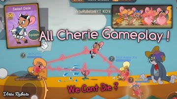 Tom and Jerry Chase (S3) - All Cherie/Sydney Fun Gameplay feat. Asphy Xia (We Cant Die !)