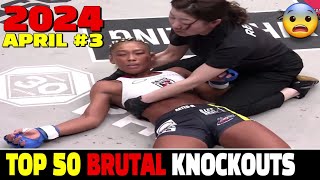 Top 50 Brutal Knockouts In April 2024 Mmamuay Thaikickboxingboxing