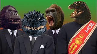 Godzilla vs Kong | 1962 VS 2021 - #CoffinDance Meme (Astronomia Cover)