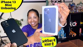 अमेरिका में सस्ता iPhone 13Mini - Unboxing With APNA America