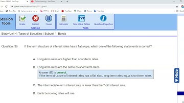 CMA Part 2 Unit 4 Types of Securities Subunit 1,2,3