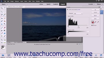 Photoshop Elements 2018 Tutorial Using Levels Adobe Training