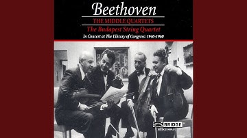 String Quartet No. 8 in E Minor, Op. 59 No. 2 "Razumovsky": I. Allegro (Live)