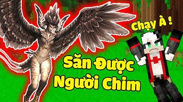 REDHOOD CỨU MỀU KHỎI QUÁI VẬT NGƯỜI CHIM TRONG MINECRAFT*REDHOOD SĂN ĐƯỢC MA CHIM CỦA TRUYỀN THUYẾT