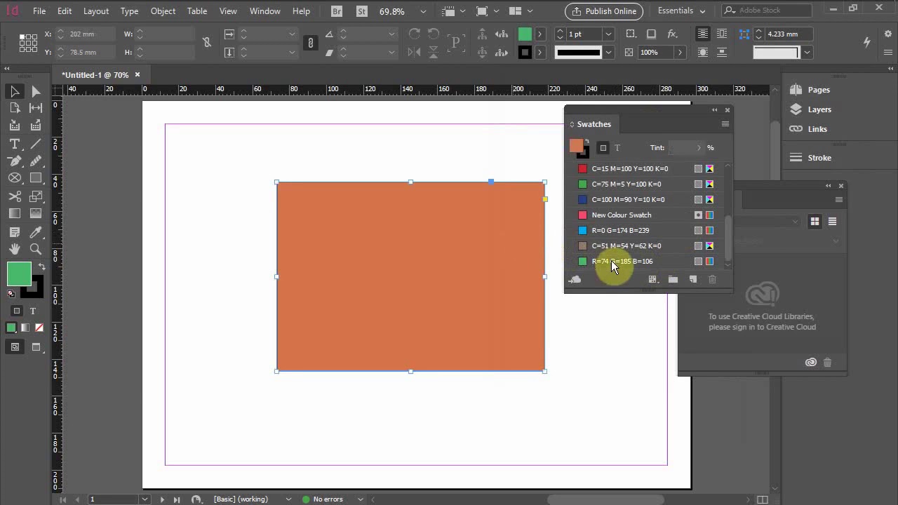 How To Change Color Modes In Indesign CC YouTube How To Change Color Modes In Indesign CC YouTube