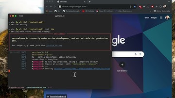 Textual Web in action