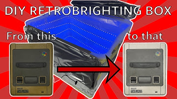 DIY RETROBRIGHTING BOX | Restore Yellowed Plastic